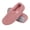 pink, variant on Women’s Teddy Plush House Slippers Closed Back Indoor Slippers Quiet Non Slip Sole Cozy Warm Home Shoes for Daily Indoor Wear