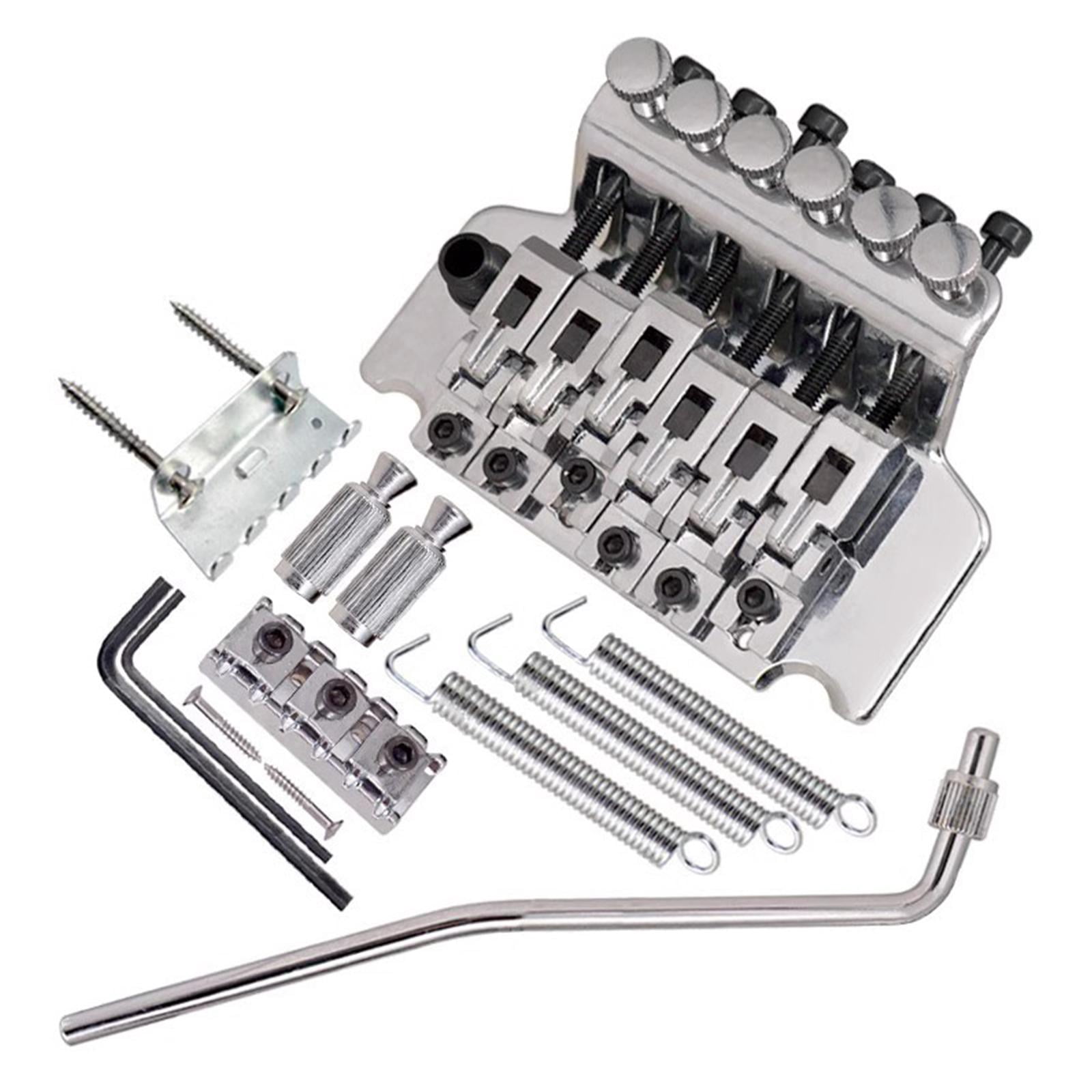 LeeQinersw Guitar Tremolo Bridge Portable Electric Guitar Replacement Electric Guitar Parts argent