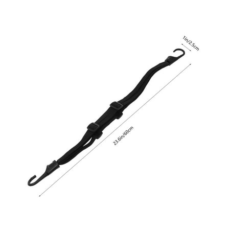 

2Pcs Mountain Bike Luggage Rope Scooter Helmet Plastic Folding Elastic Ropes