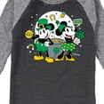 thumbnail image 3 of Disney - Mickey And Minnie Pot Of Gold - Toddler And Youth Raglan Graphic T-Shirt, 3 of 6