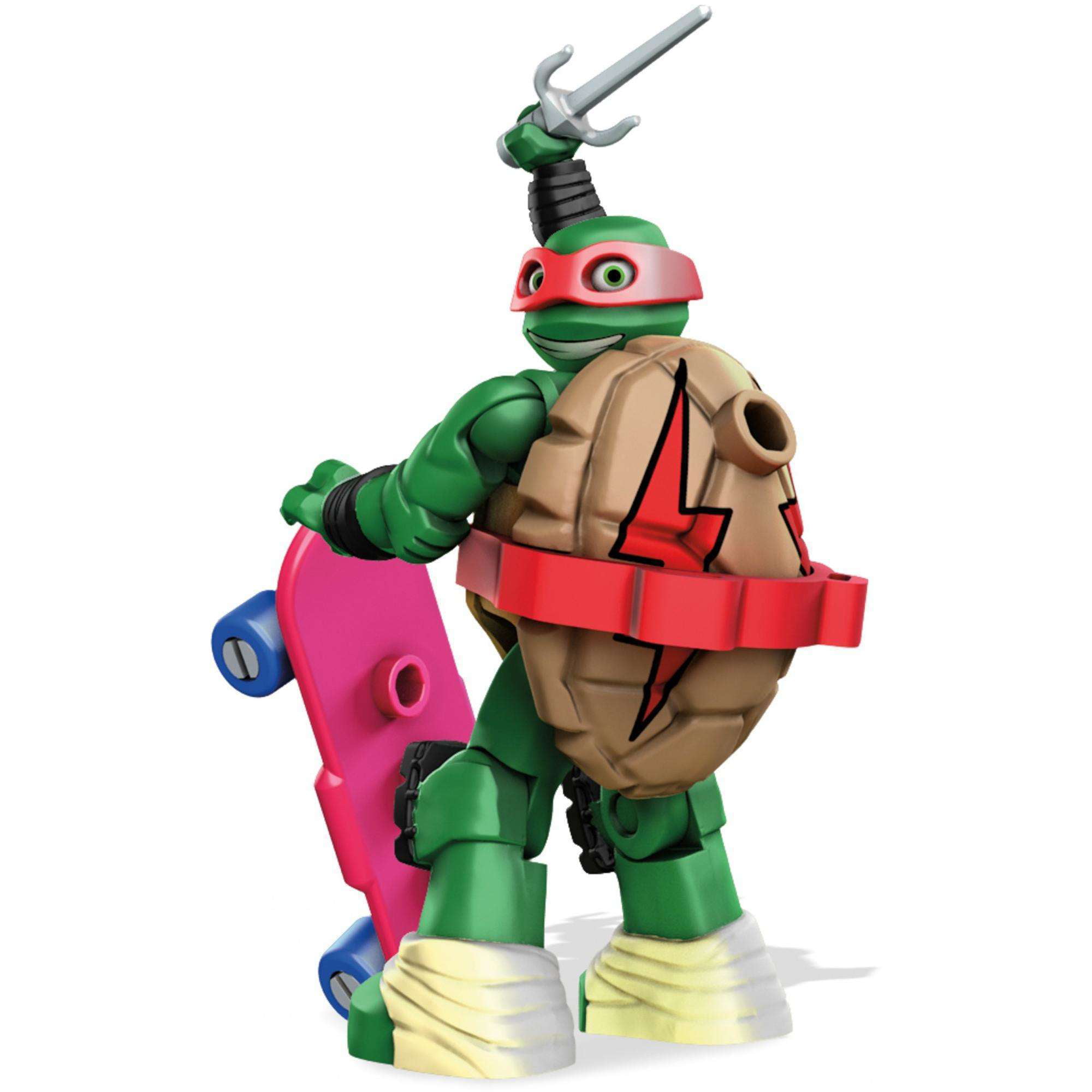 nouveau Mega CONSTRUX Teenage Mutant Ninja Turtles Raph dimension X Battle 81PCS 