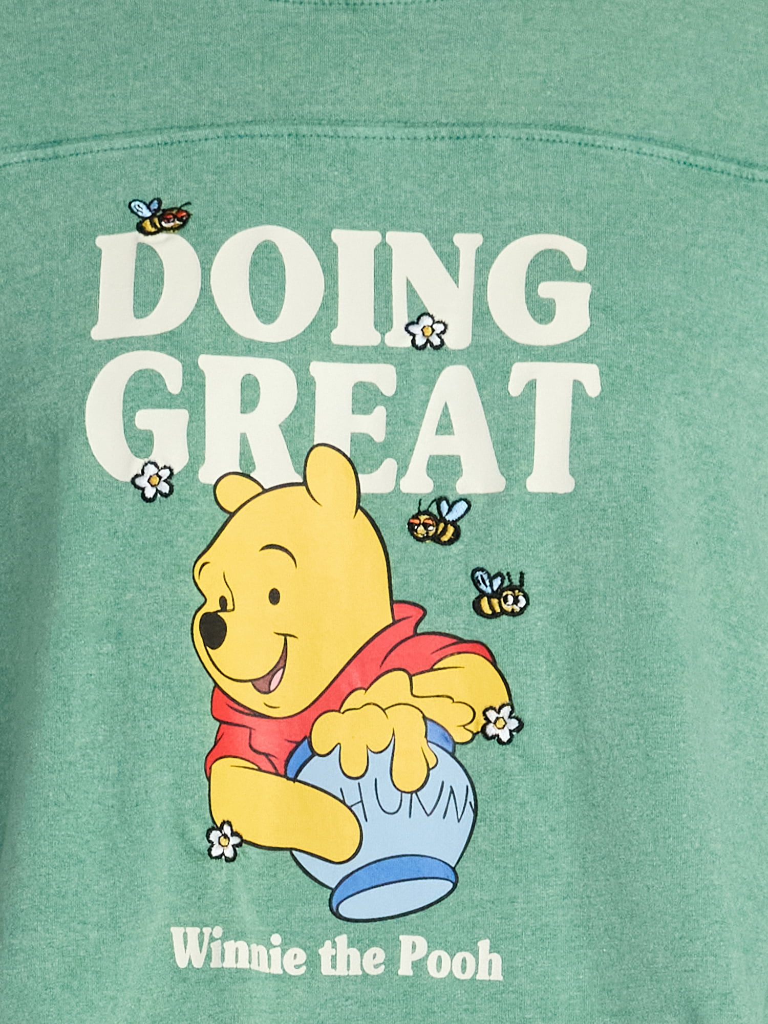Winnie the Pooh, Women's Skimmer Tee, Doing Great, Sizes XXS-XXL