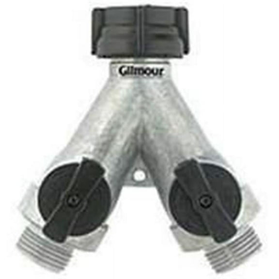 Gilmour Mfg Full Flow Alum Y W/ Shutoff AY2FFM