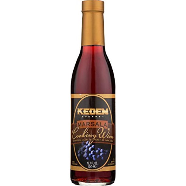 Kedem Gourmet Marsala Cooking Wine, 375ml, Certified Kosher