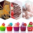 thumbnail image 4 of Reusable Piping Bags Silicone Pastry Bags Set for Baking Cookie Cake Decorating Three Colors Icing Frosting Bags with Ample Capacity for Decorating Projects Home Kitchen , A Silicone Extrusion Bag, 4 of 8