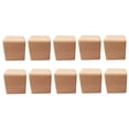 thumbnail image 1 of jifeng 10Packs Wood Blocks Rods Cubes Square Wooden Shapes for DIY Woodworking Modeling 3.5CM, 1 of 6