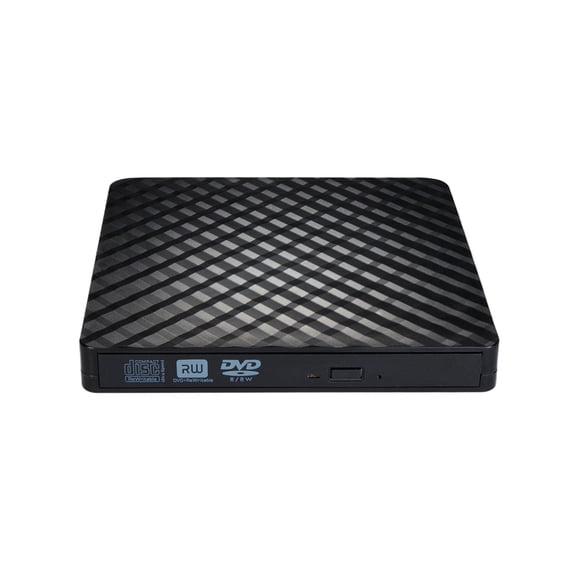 Methold Reproductor de VCD portátil para coche, compatible con CD, VCD, DVD, lectura de datos, DCD, limpiador de discos para reproductor de Cables de audio/vídeo negro