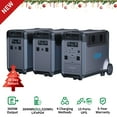 thumbnail image 1 of ABOK Ark3600 Solar Generator With Two Extra Battery Pack 3840B, Expandable to 11520Wh, Power Station for Home Backup Activity, 1 of 9