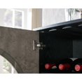 thumbnail image 3 of Gramercy Way Jill Zarin Wine Server Cabinet Black, 3 of 5