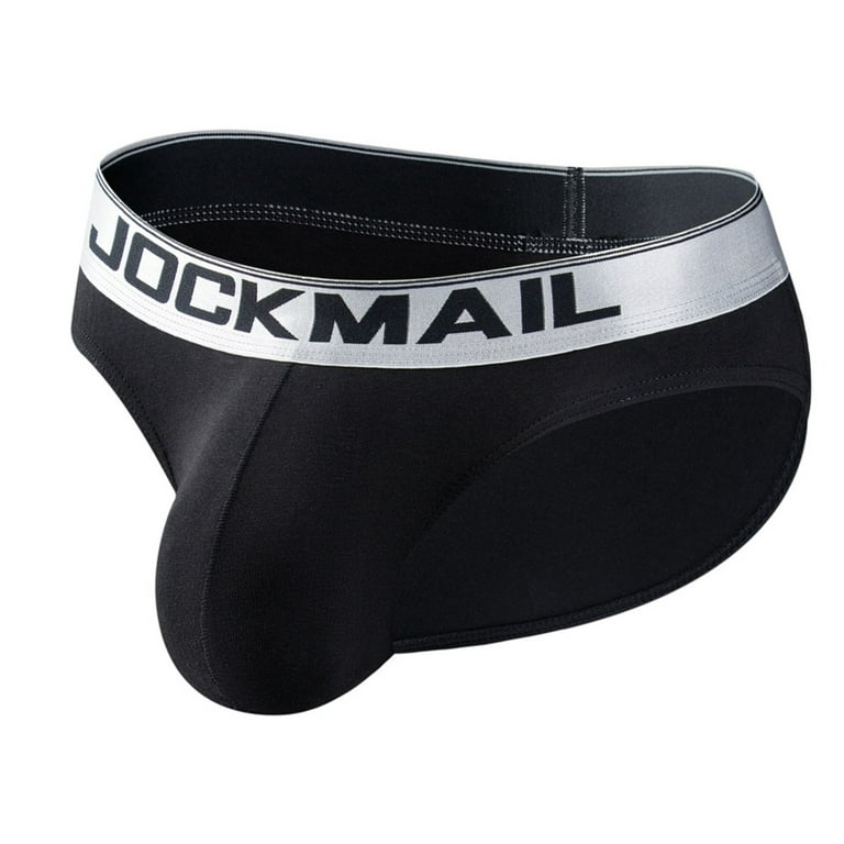 OVTICZA Supporters Athletic Briefs for Men Jock Strap Male Jockstrap  Underwear Gray 2XL