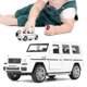 thumbnail image 4 of 1/32 Alloy Off Road Car Toy Children Kid Pull Back Vehicle Toy with Light Sound Effect(White ), 4 of 4