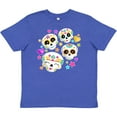 thumbnail image 3 of Inktastic Decorative Skull Party for Day of the Dead Youth T-Shirt, 3 of 5