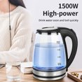 Kettles, 2L Glass Hot Water Kettles, Fast Boiling and Cordless Heater