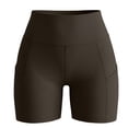 thumbnail image 3 of Yoga Shorts for Women With Pockets High Waisted Suitable Cycling Sportswear And Sports Running Workout Shorts, 3 of 4
