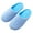 Blue, variant on Women's Warm Cotton Knit Memory Foam Slippers Soft Yarn House Slippers with Anti Slip Sole
