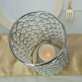 thumbnail image 4 of BalsaCircle 2 Pieces 9" Crystal Beaded Metal Candle Holders Wedding Party Dining, 4 of 6