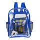 thumbnail image 1 of Mochila De PVC transparente para hombres y mujeres, bolsas de libros casuales impermeables, de gran capacidad, Simple, portátil, transparente, sólido, 1 of 5