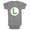 Athletic Heather, variant on Infants' Nintendo Luigi Circle Icon Bodysuit