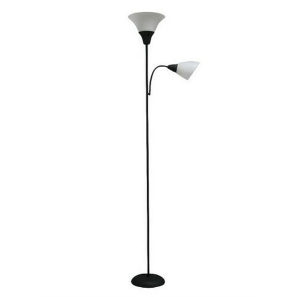 Room Essentials Torchiere Floor Lamp with Task Light - Walmart.com