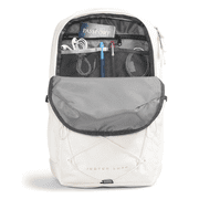 THE NORTH FACE Women's Every Day Jester Laptop Backpack, Gardenia White/Burnt Coral Metallic, One Size