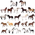 thumbnail image 1 of Animal Horse Model Appaloosa Lusitano Haflinger Black White Steed Pinto Stallion Ranch Fairy Garden Miniature Decor Figurine Toy111 He Qiyong unisex, 1 of 1