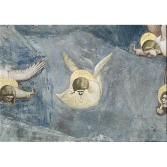 Posterazzi SAL263308 The Lamentation Detail Giotto Ca.1266-1337 Italian Fresco Capella Scrovegni Padua Italy Poster Print - 18 x 24 in.