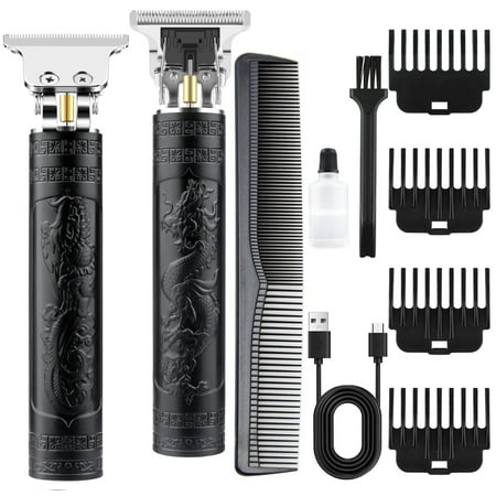 Elegant Choise Professional Hair Trimmer Clippers, Cordless Electric Barber Shaving Machine, USB Chargeable T Beard Trimmer Beard Shaver Best Gifts for Father's Day