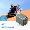 thumbnail image 6 of Alpicool Car Refrigerator 37 Quarts, 12v Refeigerator Portable Fridge Freezer, -4°F to 68°F Electric Cooler RV Compressor Fridge for Outdoor, Camping, Travel and Home Use, 6 of 13