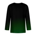 thumbnail image 5 of Mens Shirts Gradient Three Quarter Sleeve Soft Blend Fashion Beach Vacation Clothes for Men,B,M, 5 of 5