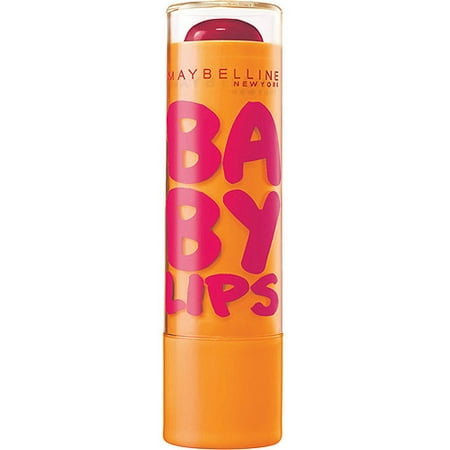 Maybelline Baby Lips Moisturizing Lip Balm, Cherry Me, 0.15 Oz