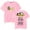 Pink, variant on Feid Ferxxo Europe Fastest Tour T-Shirt Women Men Crewneck Casual Short Sleeve Tee
