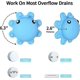 thumbnail image 3 of Bath Tub Overflow Drain Cover, Bathtub Drain Cover, Silicone Bathtub Overflow Cover With Suction Cup Seal-good, 3 of 5