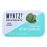 Strong Sugar Free Breath Mints | Myntz Breathmints (WinterMyntz, 6 Pack)