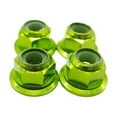 thumbnail image 1 of Wweixi 4x Écrou de Blocage de Roue en Alliage d'Aluminium en Nylon pour 1/10 Axial SCX10 Crawler SCX0036 Numéro de Pièce Écrou de Blocage de Roue pour Axial SCX10 Vert 1Set, 1 of 6
