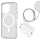 thumbnail image 1 of Kit Funda Protectora MR. GADGETS Transparente Carga Rápida Magnético Antigolpes para iPhone, 1 of 8