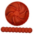 thumbnail image 4 of WEUVEB 10pcs Plastic Tray Red for Home Decoration and Gardening Projects, 4 of 8