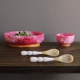 thumbnail image 4 of Beatriz Ball RESIN Rio Small Bowl with Base - Pink and Orange, 4 of 4