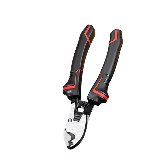 Ergonomic Heavy Duty Wire Cutter Suitable For Thick Copper Aluminum Cables Anti Fatigue Handle Durability Construction