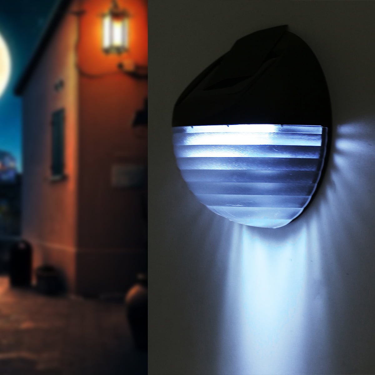 Wireless Wall Lamp Ip65 Waterproof High, Modern Solar Outdoor Wall Lights