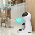 thumbnail image 5 of Iseebiz Automatic Smart Pet Feeder with Camera - Timed Cat Feeder,6 Meals/Day, Programmable,3L Capacity, White - Pet Feeder,Pet Christmas Gift, 5 of 9