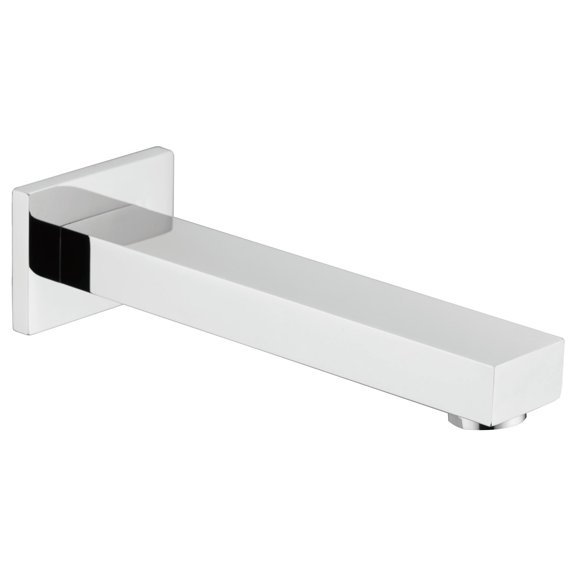 DAX Brass Square Spout, Brushed Nickel