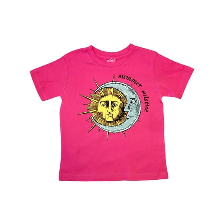 

Inktastic Summer Solstice Sun and Moon Gift Toddler Boy or Toddler Girl T-Shirt