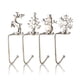 thumbnail image 4 of Colgador de calcetines de Navidad para fiestas, festivales, atmósferas, gancho para chimenea de Navidad, estante antideslizante personalizado, Kits de decoración para fiestas Animal de plata Billuyoard HA064988-03, 4 of 6