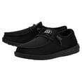 thumbnail image 4 of Zapatos HEYDUDE Wendy Funk Mocasín Negro con Parte Superior Textil, 4 of 7