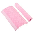 thumbnail image 1 of Uxcell 2Pack Refrigerator Door Handle Covers, Polyester Fiber Kitchen Appliance Decor Handles Protectors (Pink), 1 of 6