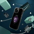 thumbnail image 4 of DistinctInk Clear Hybrid Case for Apple iPhone 13 Pro Max (6.7" Screen) - King Of The Jungle - Tempered Glass Back, 4 of 9