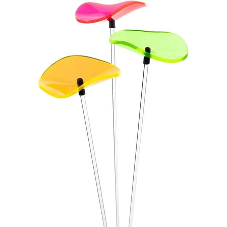 Lucille - Small Wave Solar Collectors - Pack of 3-3 Colours - 25 cm Rods