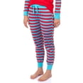 thumbnail image 4 of Dr. Seuss Thing 1 and Thing 2 Character Emblem Matching Family 2-Piece Tight Fit Pajama Set, 4 of 5
