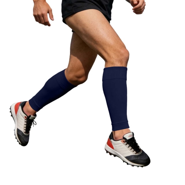 Stocking Performance Guard for Sports and Everyday Wear Calf Length Sweat-Absorbent Sleeves with Footless Design Suitable for Adults and Children Comfortable Casual Wear
