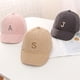 thumbnail image 4 of Primavera Verano Algodón Suave Bebé Letra Gorra Sombreros Gorras De Béisbol Ajustables Niños Snapback Sombrero Para El Sol Inevent AP008068-02, 4 of 6